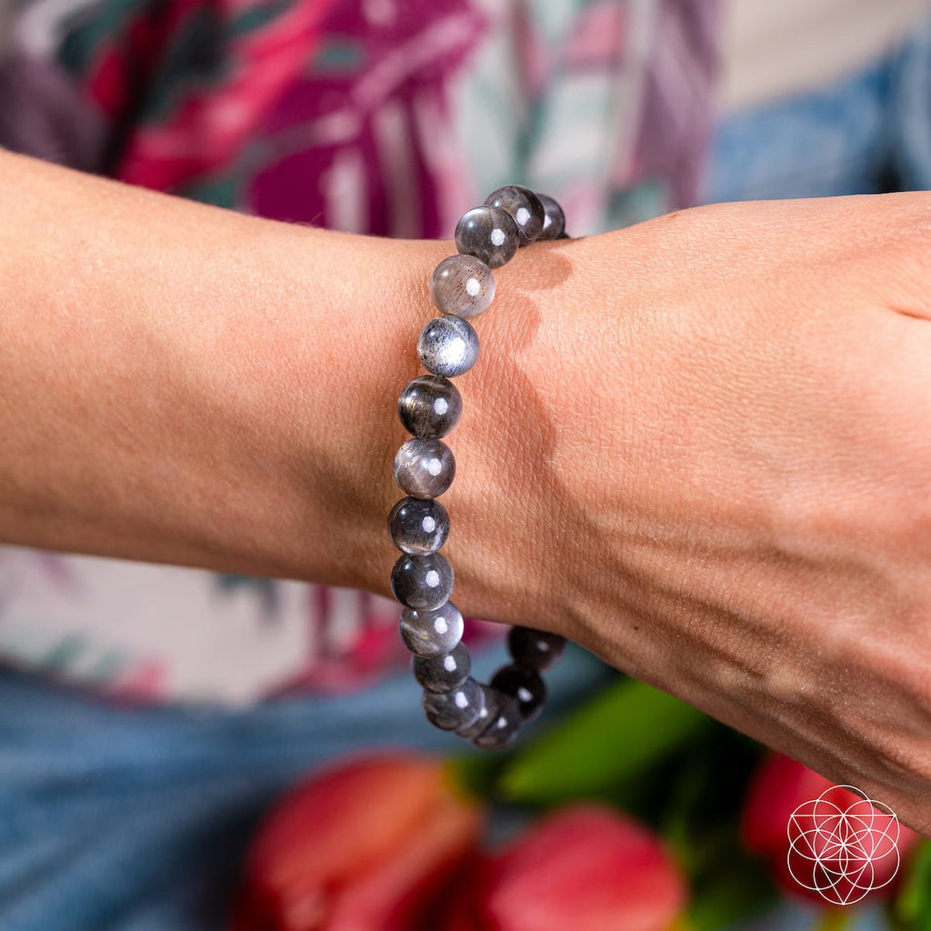 The Empath’s Cord Cutter – Black Moonstone Bracelet - Pileggi on the Square Salon Powered by Gatto Salon Group