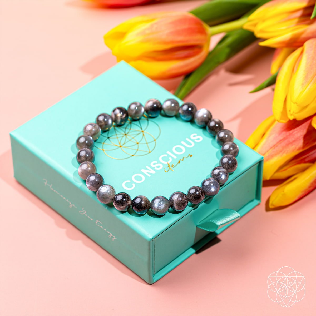 The Empath’s Cord Cutter – Black Moonstone Bracelet - Pileggi on the Square Salon Powered by Gatto Salon Group