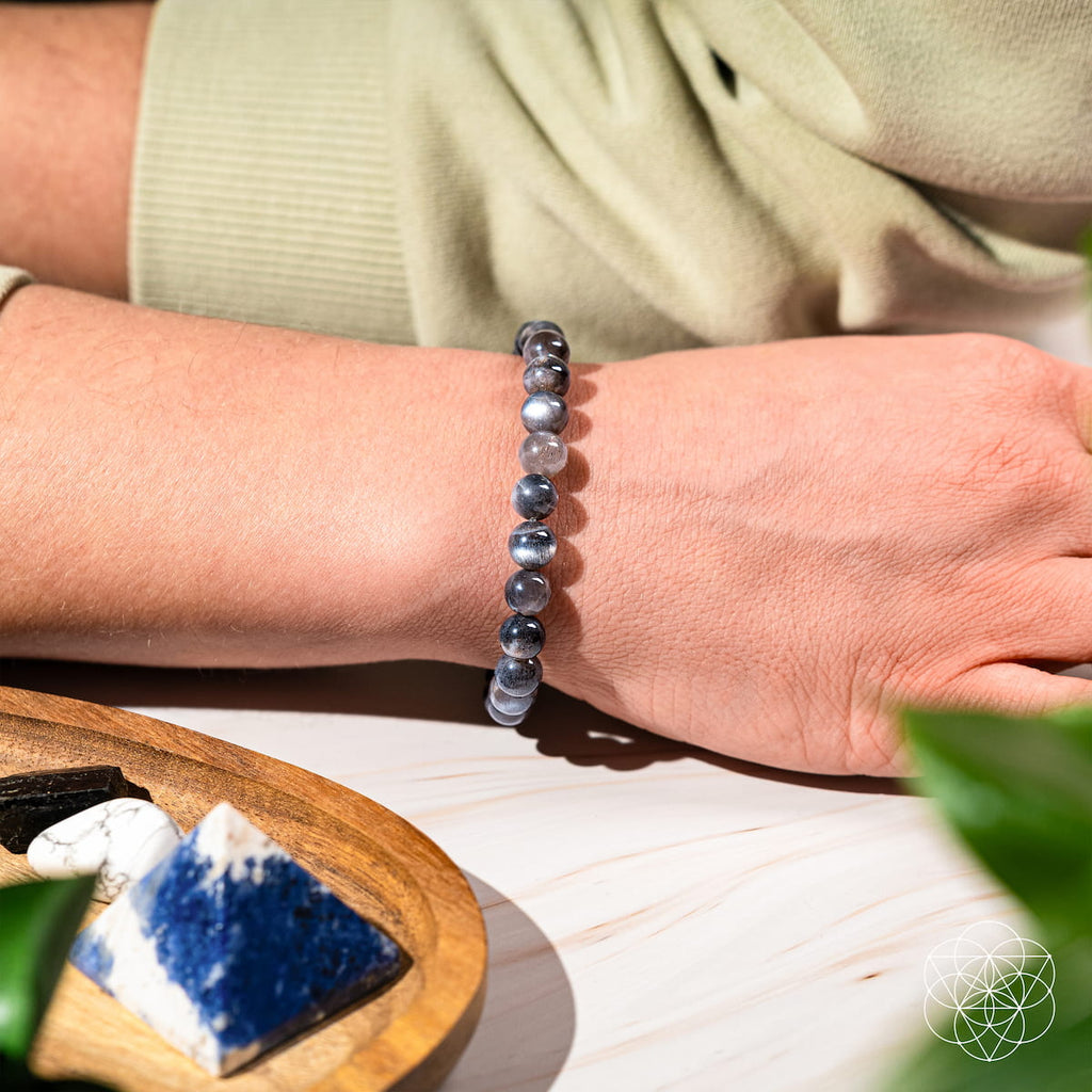 The Empath’s Cord Cutter – Black Moonstone Bracelet - Pileggi on the Square Salon Powered by Gatto Salon Group