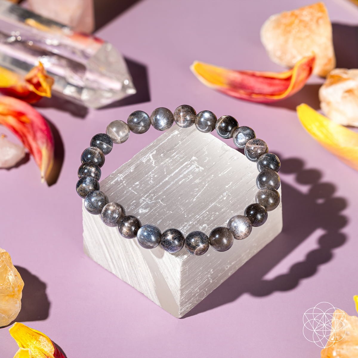 The Empath’s Cord Cutter – Black Moonstone Bracelet - Pileggi on the Square Salon Powered by Gatto Salon Group