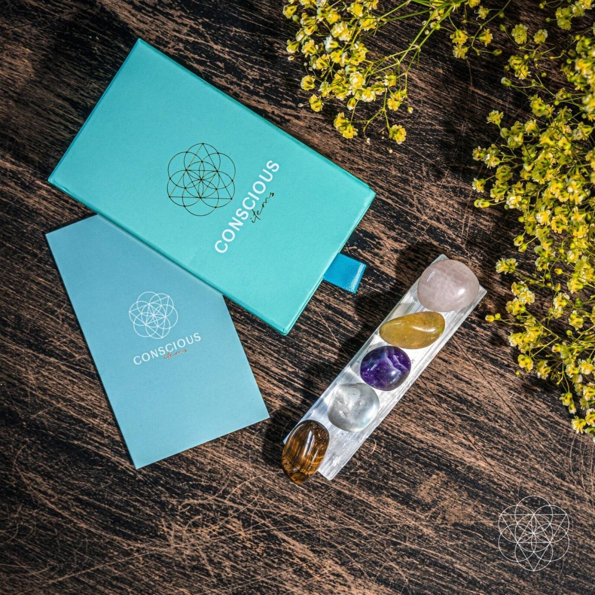 The Healing Crystal Starter Kit - Pileggi on the Square Salon Powered by Gatto Salon Group