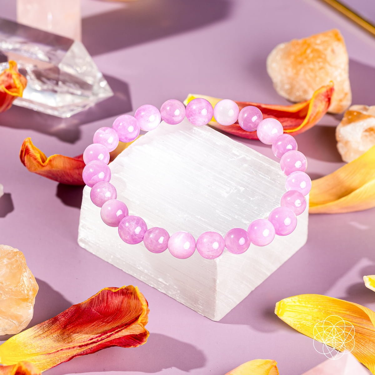 The Heart Reset - Rare Pink Kunzite Bracelet - Pileggi on the Square Salon Powered by Gatto Salon Group