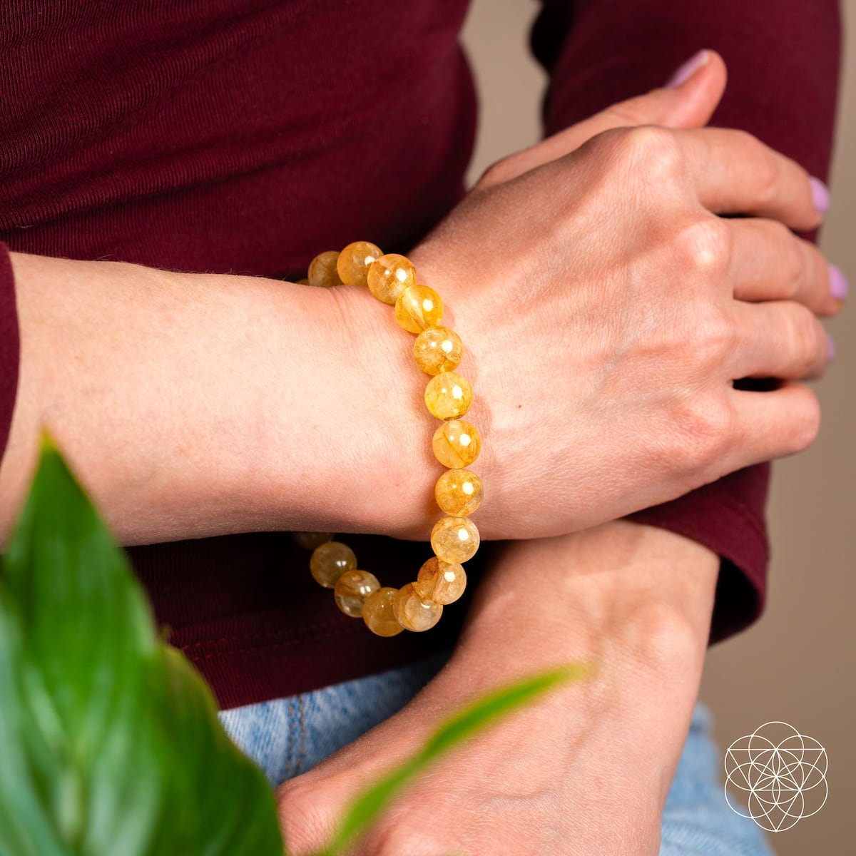 The Master Reset – Golden Healer Quartz Bracelet - Pileggi on the Square Salon Powered by Gatto Salon Group
