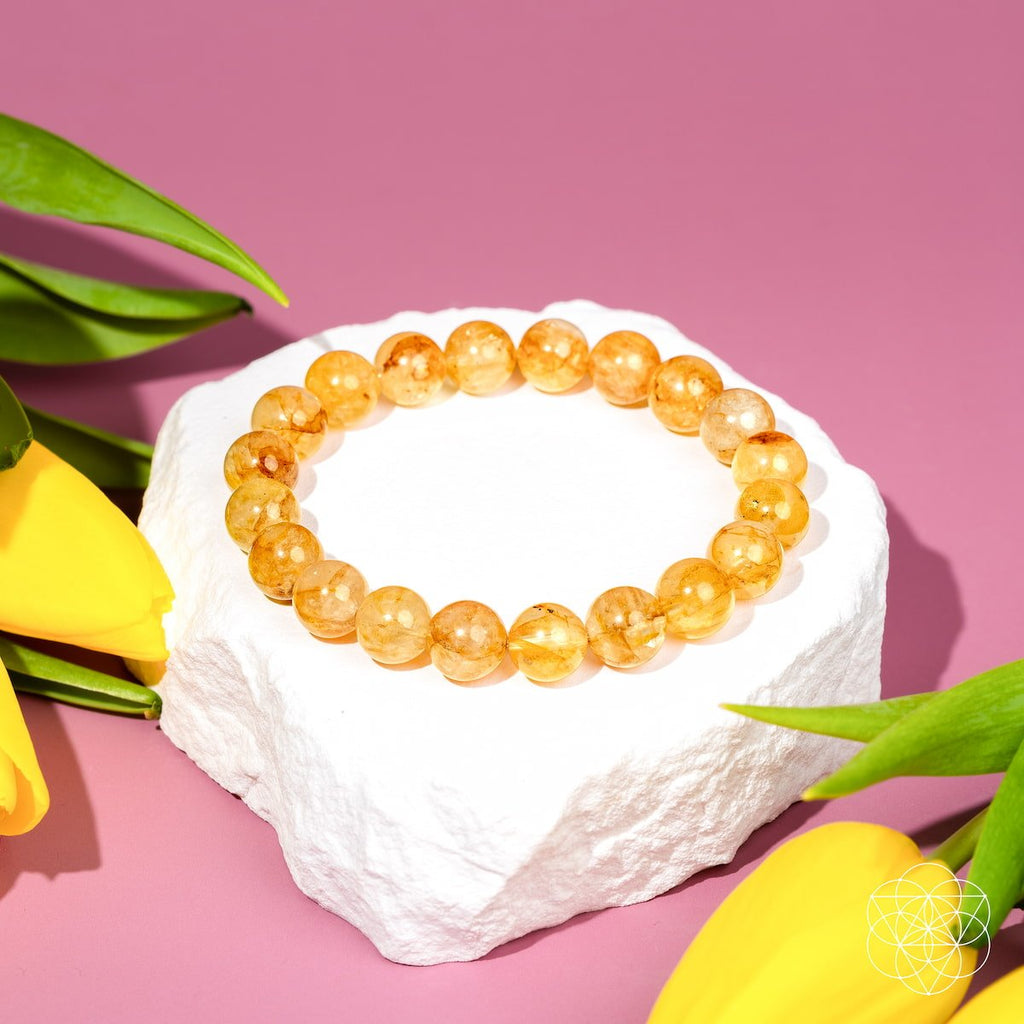 The Master Reset – Golden Healer Quartz Bracelet - Pileggi on the Square Salon Powered by Gatto Salon Group