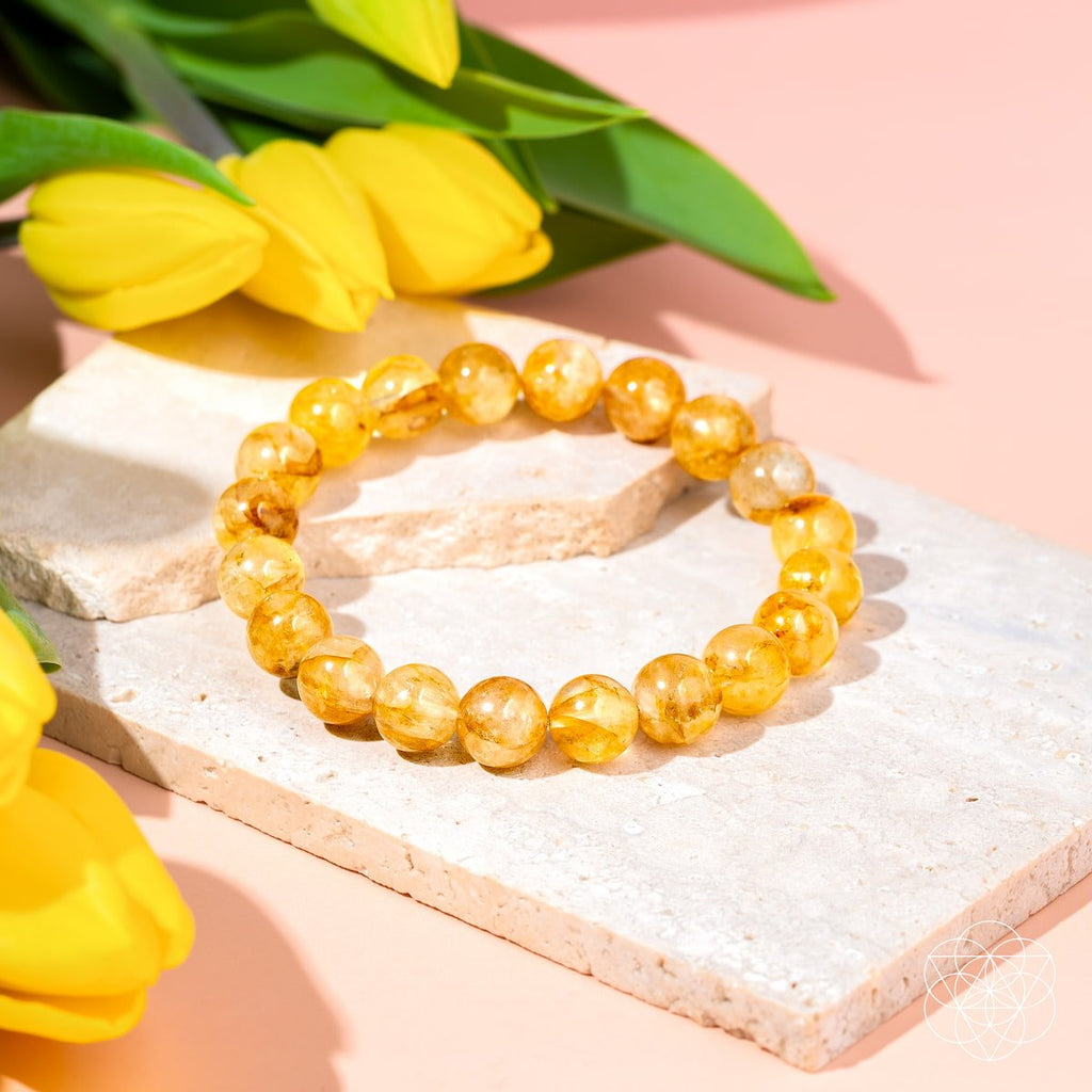 The Master Reset – Golden Healer Quartz Bracelet - Pileggi on the Square Salon Powered by Gatto Salon Group