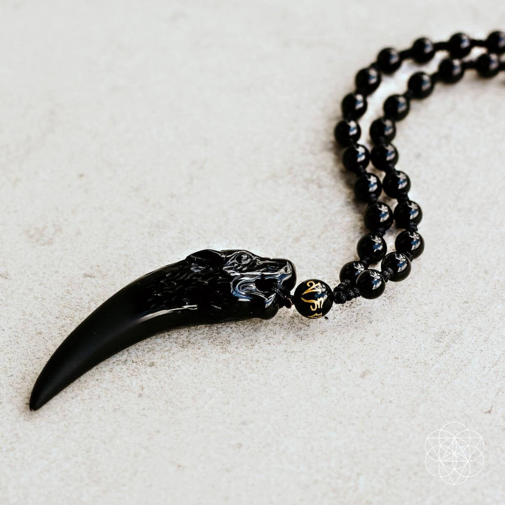 The Obsidian Wolf Pendant - Pileggi on the Square Salon Powered by Gatto Salon Group