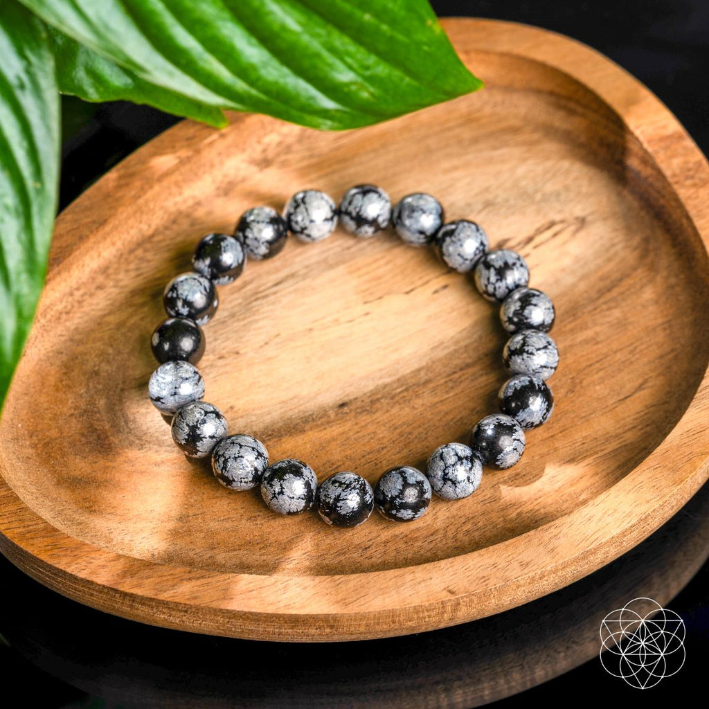 The Pattern Breaker – Snowflake Obsidian Bracelet - Pileggi on the Square Salon Powered by Gatto Salon Group