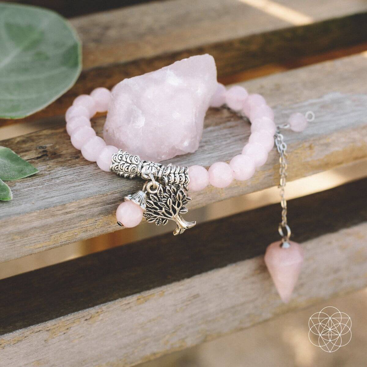 The Rose Quartz Healing Crystal Set - Pileggi on the Square Salon Powered by Gatto Salon Group