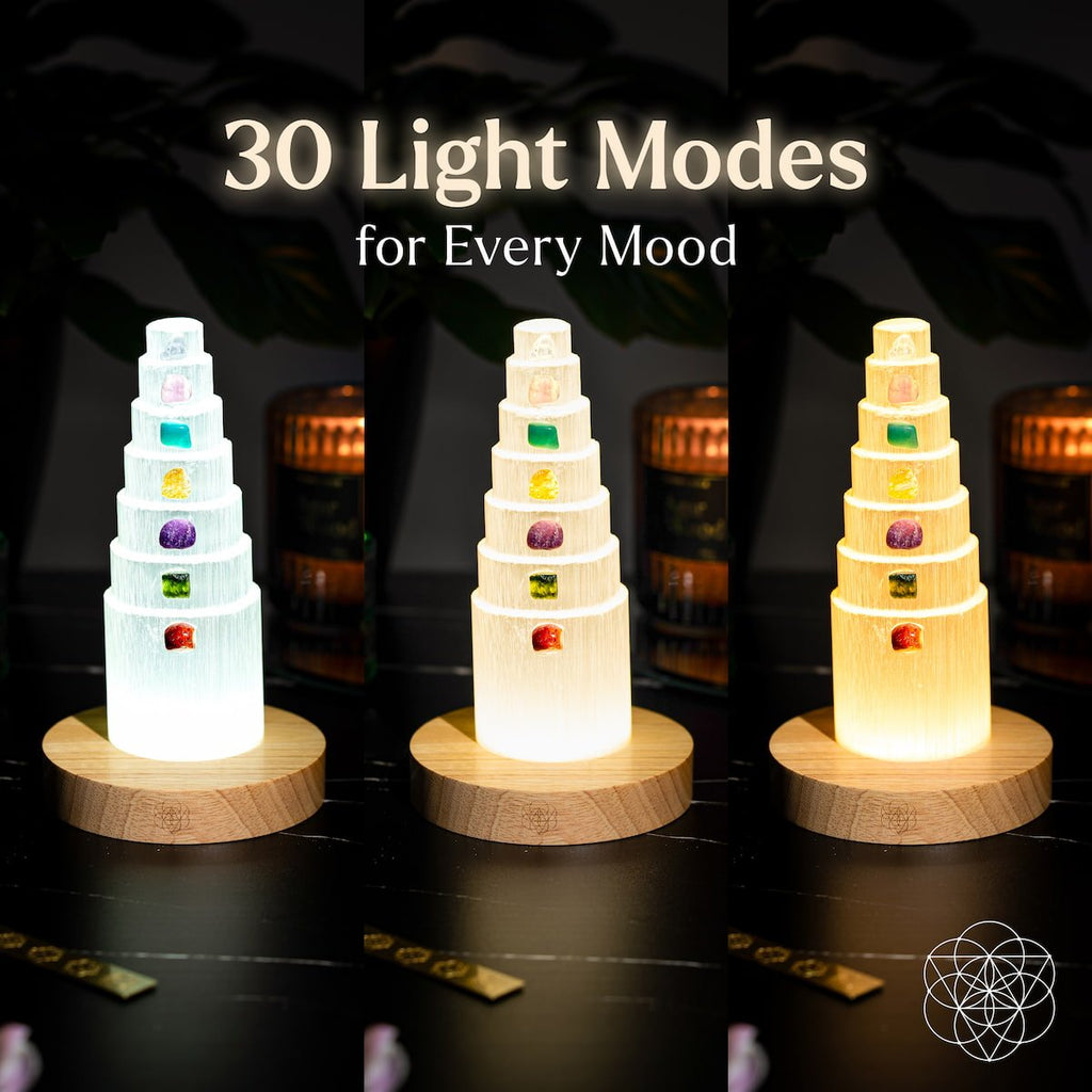 The Stress Shield Lamp - 7 Stones of Healing - Pileggi on the Square Salon Powered by Gatto Salon Group