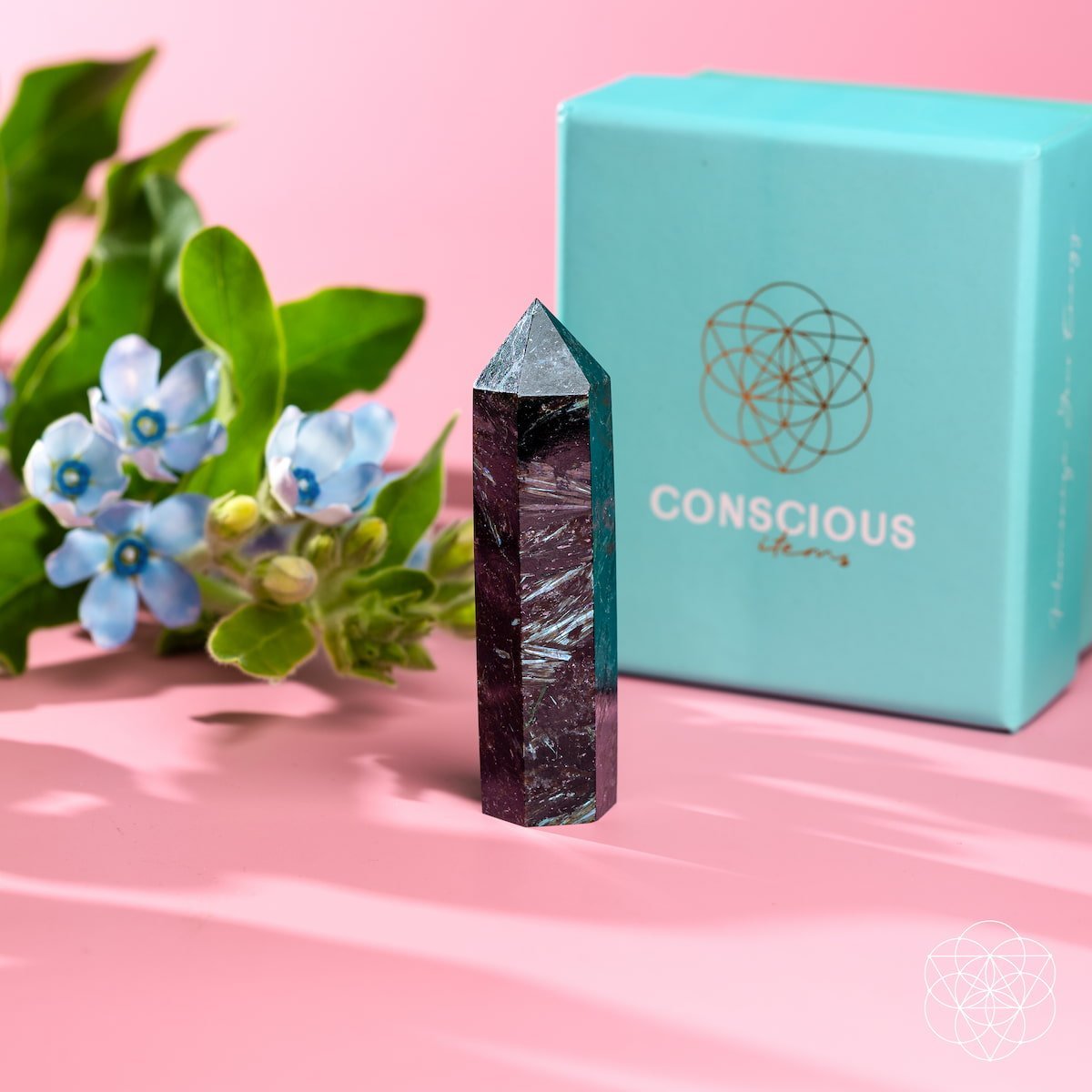 This Is Your Breakthrough – Rare Arfvedsonite Point - Pileggi on the Square Salon Powered by Gatto Salon Group