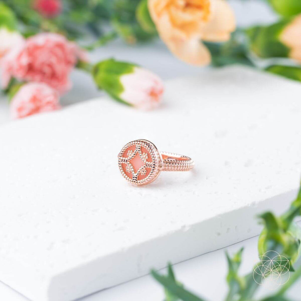 Totem of Abundance: Mayan Lamat Silver Ring of Miracles - Pileggi on the Square Salon Powered by Gatto Salon Group