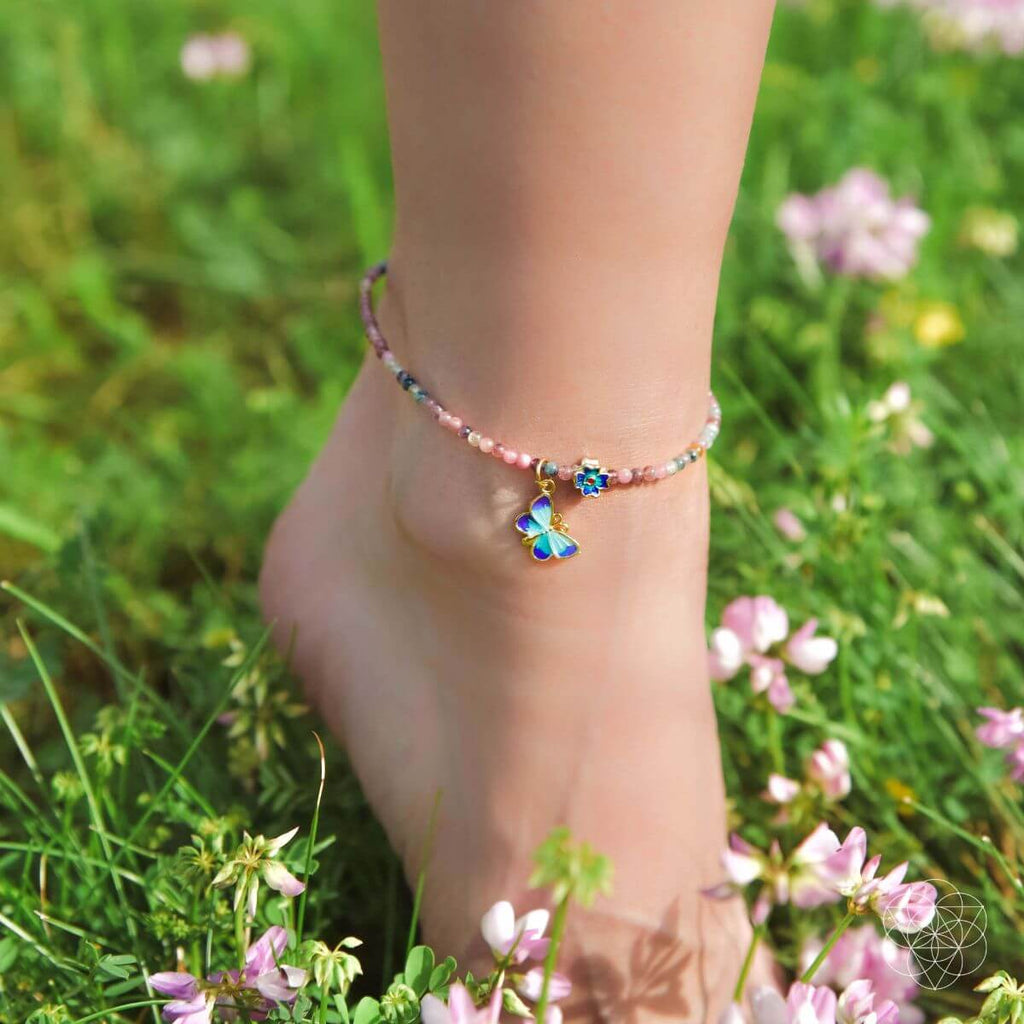 Tourmaline Anklet of Hope - Pileggi on the Square Salon Powered by Gatto Salon Group
