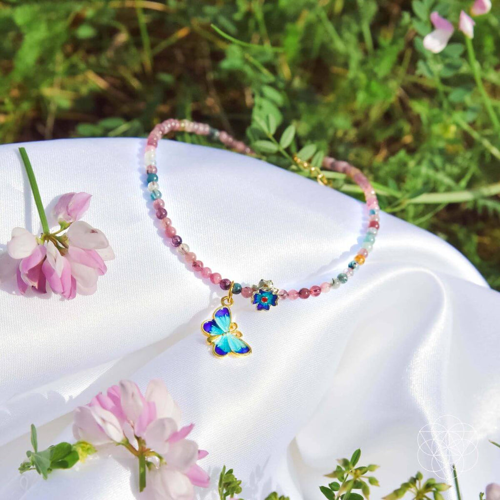 Tourmaline Anklet of Hope - Pileggi on the Square Salon Powered by Gatto Salon Group