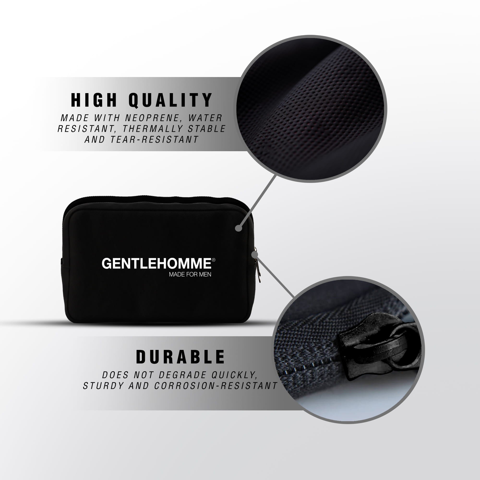 Travel Pouch for Men - Pileggi on the Square Salon Powered by Gatto Salon Group