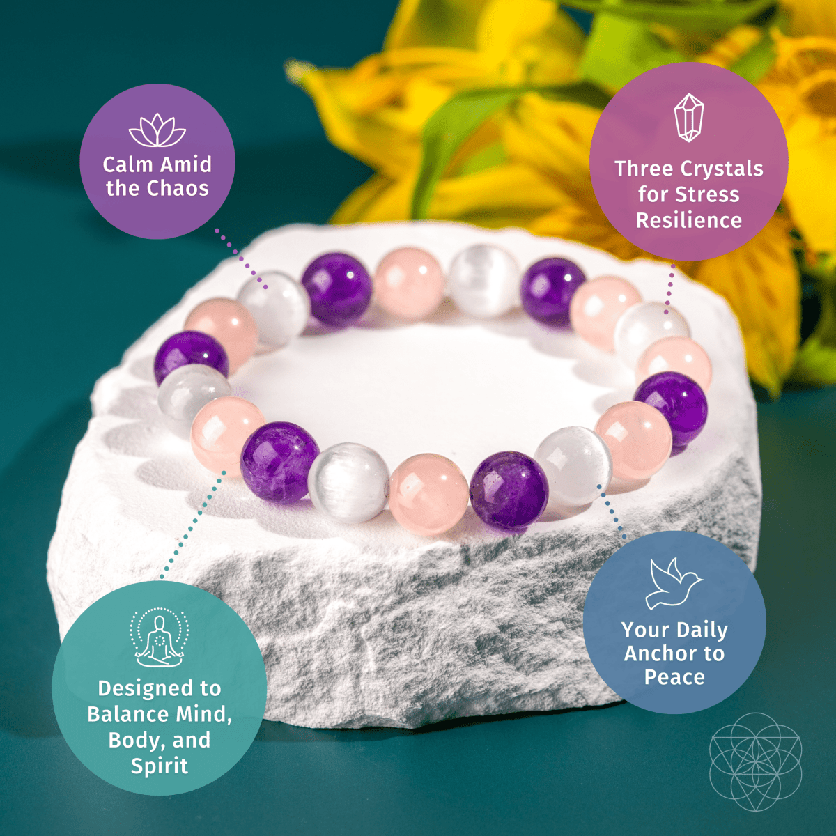 Trinity Bracelet of Stress Resilience - Pileggi on the Square Salon Powered by Gatto Salon Group