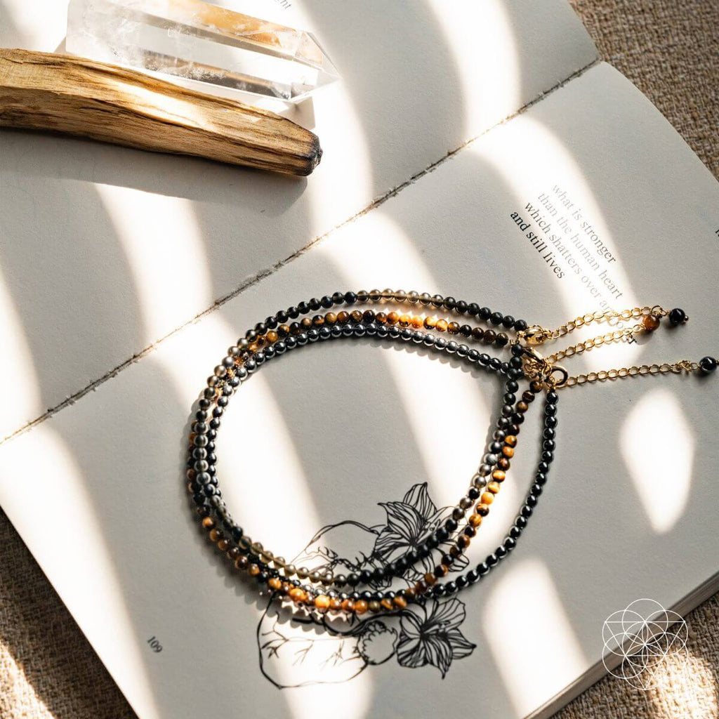 Triple Protection Anklet Set - Pileggi on the Square Salon Powered by Gatto Salon Group