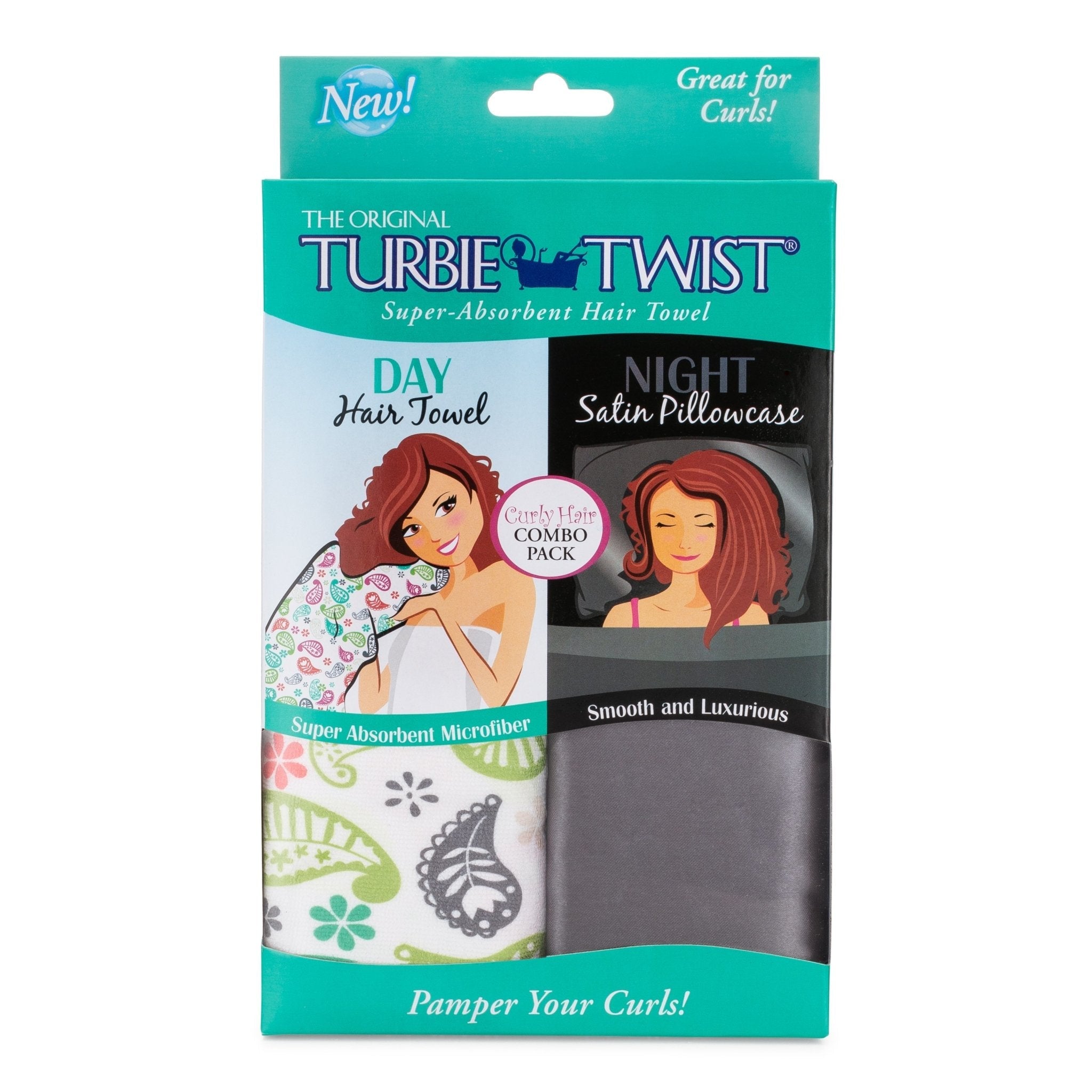Turbie Towel® & Satin Pillowcase - Pileggi on the Square Salon Powered by Gatto Salon Group