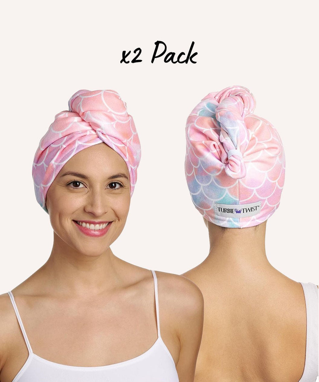 Turbie Twist Microfiber Hair Towel - Absorbent and Lightweight - Pileggi on the Square Salon Powered by Gatto Salon Group