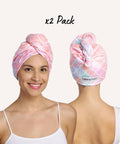 Turbie Twist Microfiber Hair Towel - Absorbent and Lightweight - Pileggi on the Square Salon Powered by Gatto Salon Group