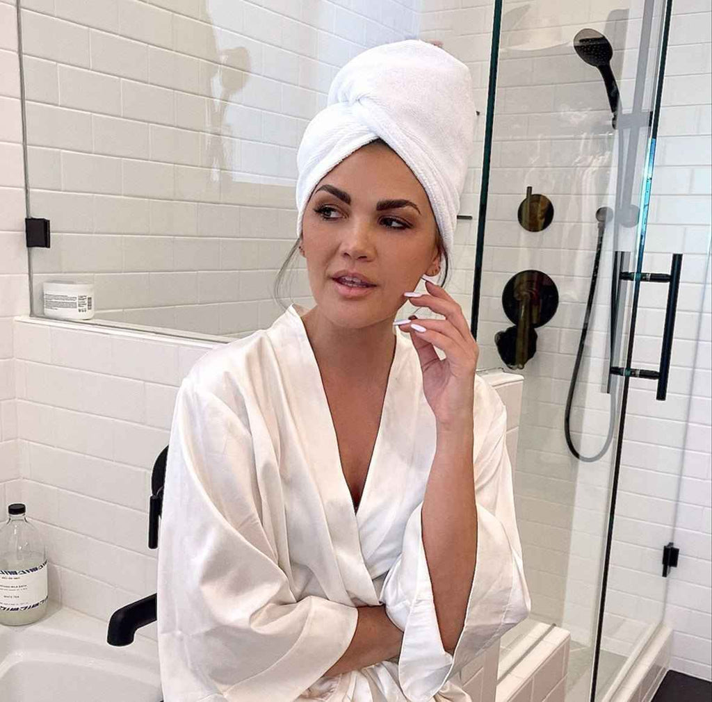 Turbie Twist Microfiber Hair Towel - Absorbent and Lightweight