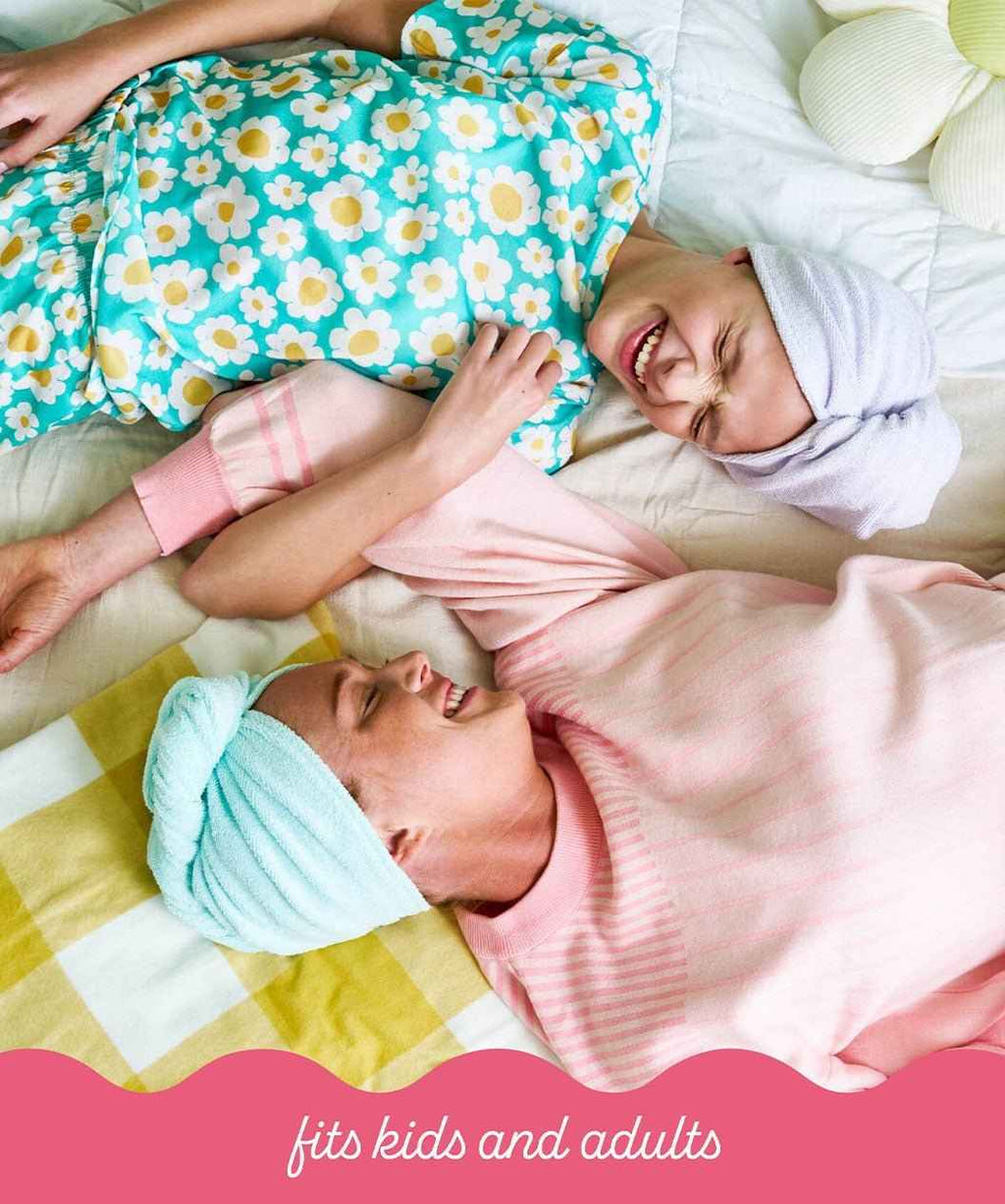 Turbie Twist Microfiber Hair Towel - Absorbent and Lightweight