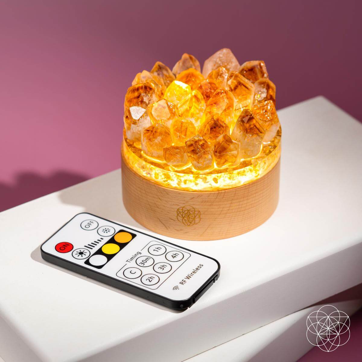 Turn My Life to Gold - Midas Citrine Lamp - Pileggi on the Square Salon Powered by Gatto Salon Group
