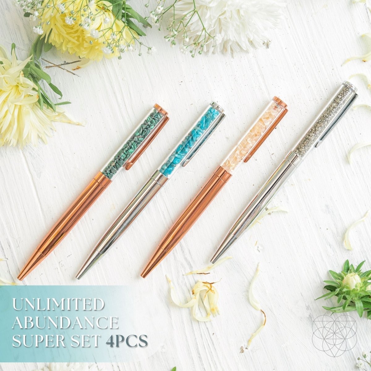 Unlimited Abundance - Manifestation Pen Set - Pileggi on the Square Salon Powered by Gatto Salon Group