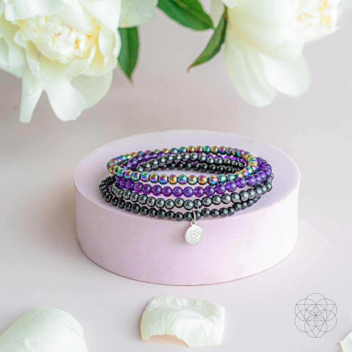 Veil of Protection - The Absolute Bracelet Set - Pileggi on the Square Salon Powered by Gatto Salon Group