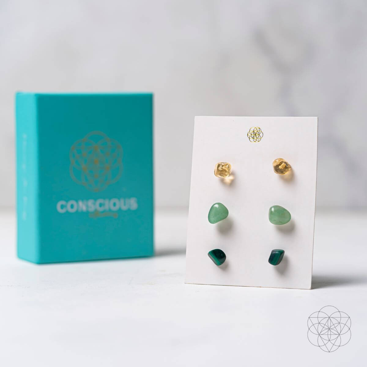 Wealth and Abundance Earring Set - Pileggi on the Square Salon Powered by Gatto Salon Group
