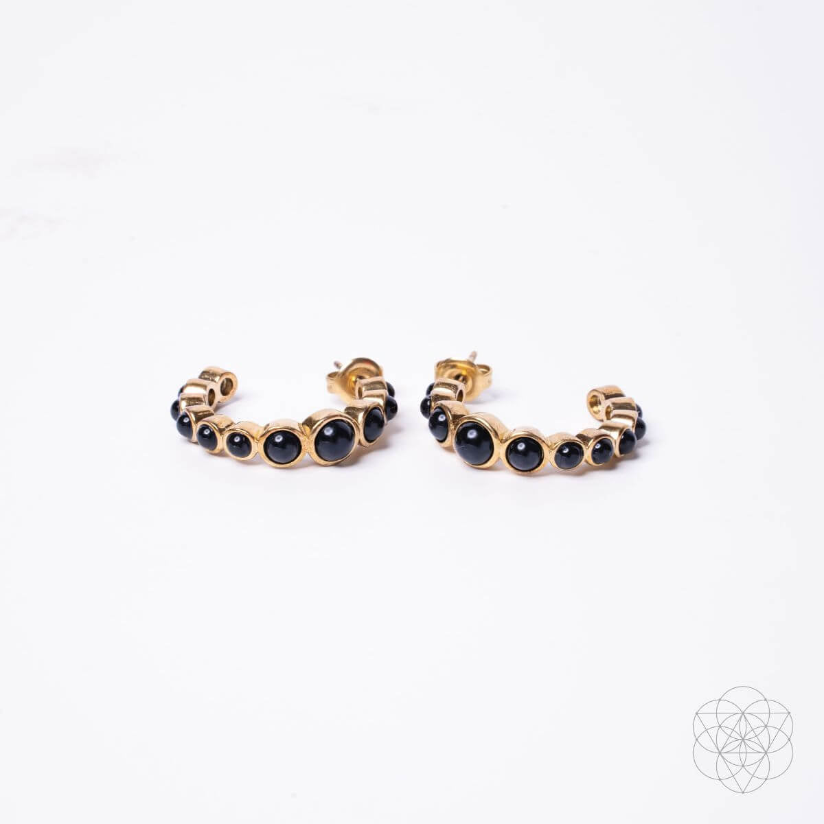 Wisdom & Willpower - Onyx Earrings of Resilience - Pileggi on the Square Salon Powered by Gatto Salon Group