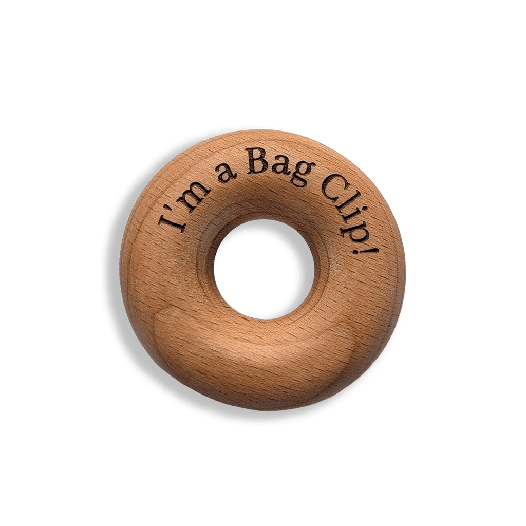 Wooden Bag Clip - Pileggi on the Square Salon Powered by Gatto Salon Group