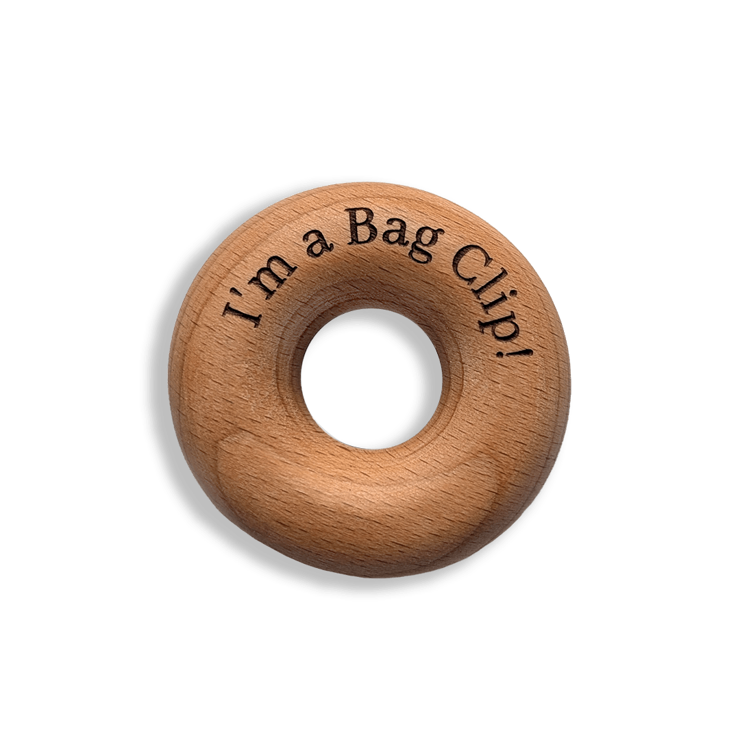 Wooden Bag Clip - Pileggi on the Square Salon Powered by Gatto Salon Group
