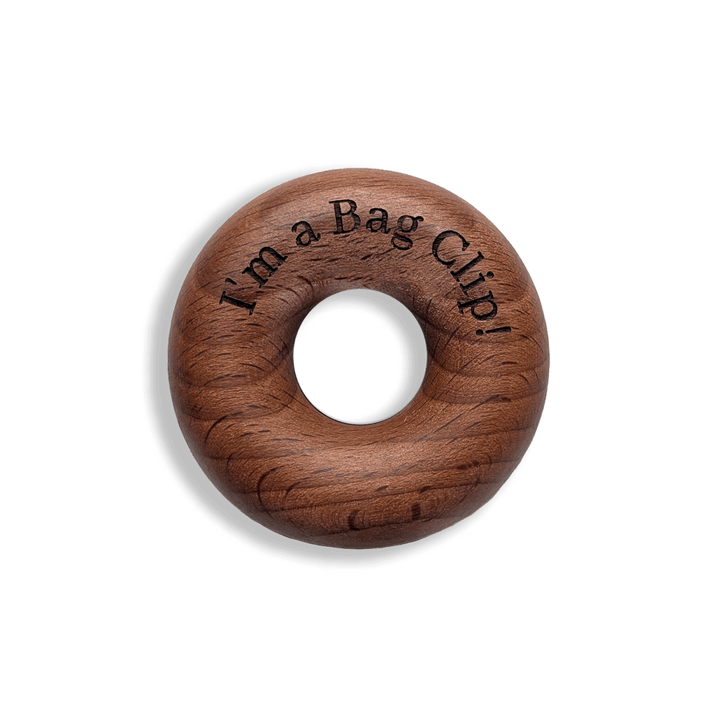 Wooden Bag Clip - Pileggi on the Square Salon Powered by Gatto Salon Group