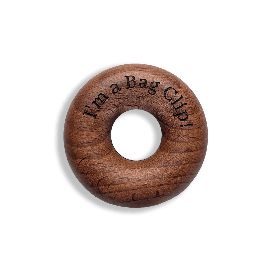 Wooden Bag Clip - Pileggi on the Square Salon Powered by Gatto Salon Group